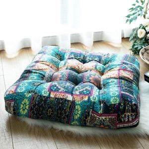 Linen Printed Floor Cushion