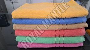 Cotton Plain Bathroom Towel Standard