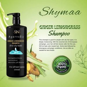 Herbal Ginger Lemongrass Shampoo, Packaging Size : 200ml