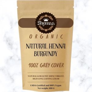 organic burgundy henna powder