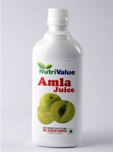 Nutri Value Amla Juice, Form : Liquid, Certification : FSSAI Certified, Packaging Type : Plastic Bottle