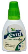 Nutri Value Zero Calorie Stevia Drops Natural Sweetener, Purity : 99%