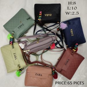 Fashion PU Bag, Color : Multicolors, Gender : Female, Approximate Size : 12x12inch, 10*9INCH