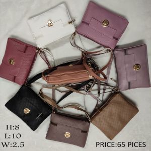 PU Fashionable Leather Handbags 10*9INCH, Gender : Female For Travel, Shopping