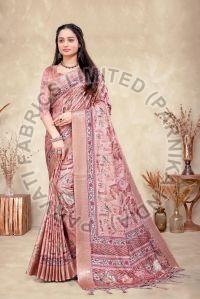 Women Cotton Silk Saree -2