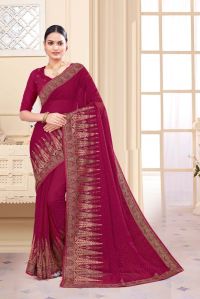 Women Shimmer Saree -3