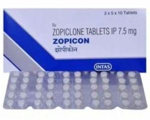 Zopicon 7.5mg Tablets, Medicine Type : Allopathic