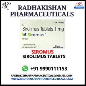 Siromus Sirolimus Tablets
