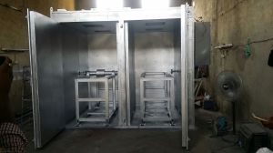 Electric curing oven Partition