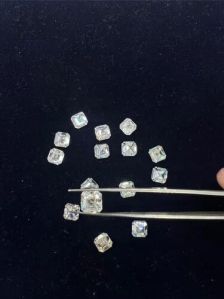 Assecher Cut Moissanite Diamond