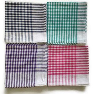 Multicolor Cotton Checks Cleaning Cloth, Feature : Easily Washable, Softness