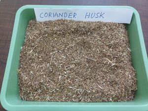 Natural Brown Coriander Husk