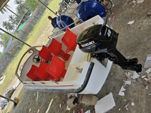 6 seater frp motor boat