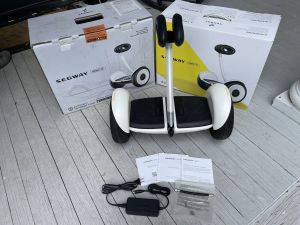 Ninebot Segway MiniLITE White Scooter 100% Complete Charger, Original Box TESTED