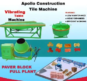 Vibrating Table Making Machine