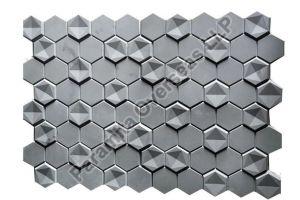 Gris Hexagonal Interlocking Tiles