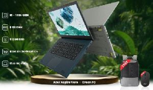 acer aspire vero green laptop