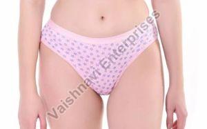 Crimp Printed Cotton Panty For Traveling, Regular Use