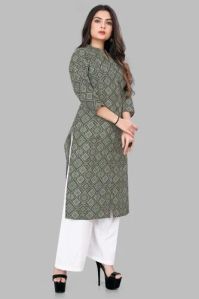 Ladies Casual Kurti Palazzo Suit, Size : M