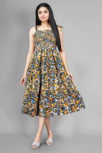 Printed Ladies Designer Anarkali Gown, Occasion : Party Wear