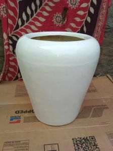 White GRC Flower Pot