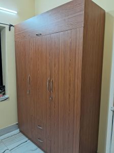 modular plywood wardrobe