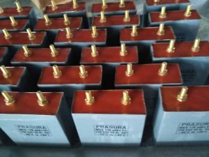 screw terminals metal box capacitor