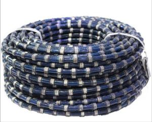 marble cutting diamond wire saw rope