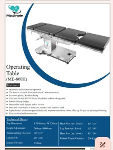 Operating table (ME-800H)