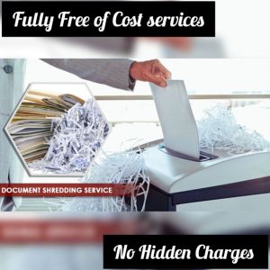 OFF SITE WASTE PAPER SHREDDING SERVICES