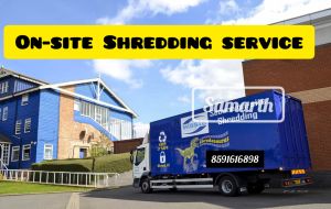 ON SITE WASTE PAPER SHREDDING SERVICES
