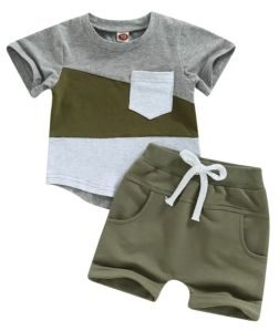 Kids Half Sleeve T-Shirt & Shorts Set