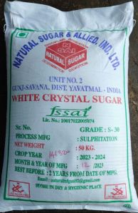 crystal white sugar
