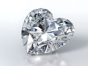 Round Shape Fancy Moissanite Diamond