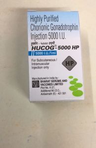 Hucog 5000 Iu Hp Injection