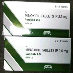 Minoxidil 2.5mg tablets