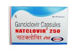Natclovir Ganciclovir 250 Mg Capsules