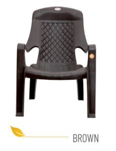 Diamond Brown Durable Plastic Chair