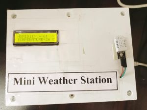 Mini weather station