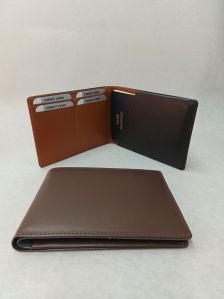 Leather Wallet Cum Passport Holder- Unique Model