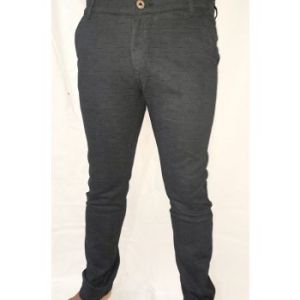 Mens Lycra Casual Trouser Pant