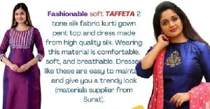 Plain Taffeta Silk Fabrics