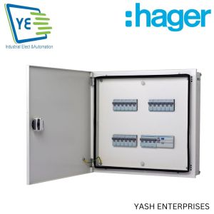 vyt04dh hager 4 way tpn distribution board