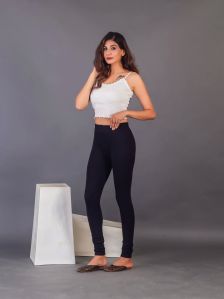 Black Churidar Leggings