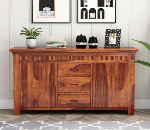 Sheesham Wood Kuber Sideboard Cabinet