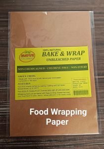 Food wrapping paper sheets