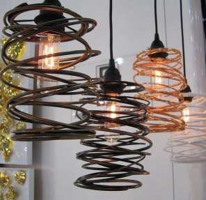 Spiral Decorative Hanging Light