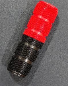 V-25 Black Red Bessel Handle Grip Cover
