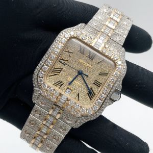 Ladies Cartier Lab Grown Diamond Watch