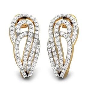 Ladies Natural Diamond Earrings